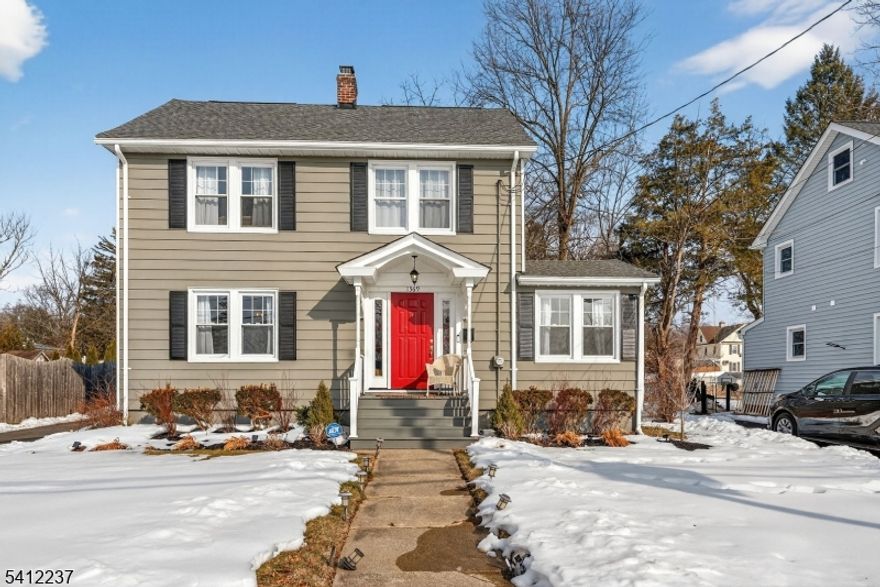 Welcome to this fabulous three-bedroom, two bath Colonial style home located on a desirable tree lined street. Built in 1941 with a clean and well-planned 1,718 sqft floorplan this beautiful home offers updated eat-in kitchen with granite counter tops, subway tile backsplash, tile flooring, white shaker cabinets, Whirlpool appliances including electric stovetop, dishwasher, stainless steel side by side refrigerator and microwave. Entertaining dining room and first floor family room with recessed lighting and ceiling fan.  Spacious living room with brick front woodburning fireplace, recessed lighting and ceiling fan. Second floor houses a large primary bedroom, two additional guest rooms and an updated hallway bath with tub/shower. The basement level has a nice size recreational space, new full bath with subway tiled shower, storage room and utility room. Other amenities includes wood flooring throughout, fenced in backyard, landscape sprinkler system, walk up attic with plenty of storage space, one car detached garage, blacktop driveway, newer Timberline roof in 2021, clapboard exterior, newer thermal windows, 100 amp electrical, forty-gallon Bradford hot water heater installed in 2022, Utica gas hot water baseboard heating system installed in 2021, exterior Tesla charging station, washer and dryer. This dream home will not last!