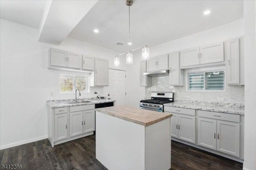 Fully renovated home offering 3 bedrooms, 1 full bathroom, plus a bonus room in the attic perfect for a home office, guest space, or flex use. The home also features an unfinished basement, providing excellent storage or future finishing potential. Everything is brand new, including the roof, water heater, and furnace, giving peace of mind for years to come. Additional upgrades include recessed lighting, an upgraded electrical system, central heating and cooling, and a security alarm system. The property is connected to public water and sewer and uses natural gas and electric utilities. There is no garage, but convenient on-street parking is available. Move in ready and thoughtfully updated, this home offers modern comfort with extra space and flexibility.