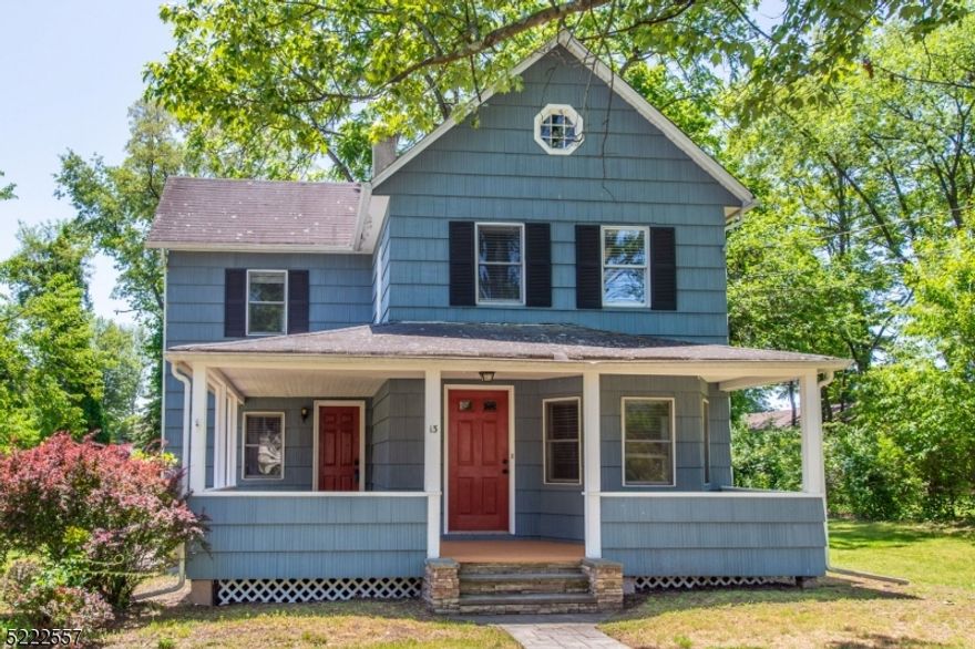 Welcome home. This 3 bed 1 1/2 bath house sits perfectly on over half an area of flat property. Right from the moment you arrive it isn't difficult to imagine sitting on the front porch watching the day go by. Once you enter it is like a warm hug with all the natural light and hardwood floors. The entire interior has been freshly painted. The first floor boasts a dining room with adjoining sunroom, living room and large kitchen with laundry and half bath. Three bedrooms and full bathroom round out the second floor. Nothing to do but move in. Close to highways, restaurants, commerce and top notch schools.