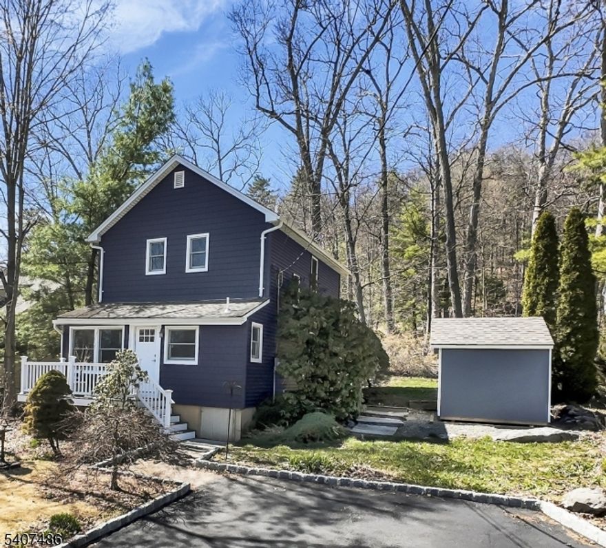Renovated home in great location. Enjoy gorgeous views of Bearfort Mountain and Pinecliff Lake. Steps to boat ramp. Many updates inside and out! Multi-zone baseboard heating 2015, roof 2016, windows/gutters/siding 2022, shed 2025, driveway w/Belgium block curbing 2023. 200 amp electrical service. Wood floors. First level is complete with spacious living room, dining area with slider to 3 season room, renovated kitchen, laundry/utility area, powder room and foyer. Second level has two bedrooms both with custom walk-in closets (one cedar) and full bath.  Renovated kitchen with granite and stainless steel appliances. Attic and crawl space for storage.  Optional Membership that offers many activities: Beach, boating, rowing club, fishing, swimming, club house, playground, tennis, baseball field. Pinecliff Lake Community Club for more information. Minutes to town center. Convenient to route 23, public transportation, shopping, restaurants, golf courses, ski resorts, wineries, and much more!