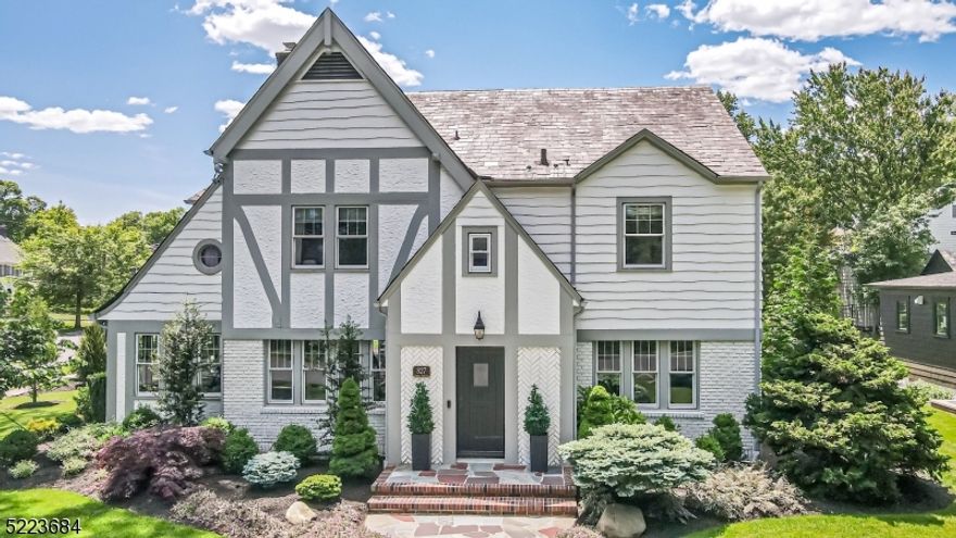 Welcome home to this spectacular, completely renovated five bedroom home nestled on beautifully landscaped property ideally located in the highly desirable Gardens section of town. This home has every amenity imaginable and has been extensively renovated to perfection in 2019 for today's lifestyle with an elegant and spacious floor plan ideal for entertaining. The formal living room with decorative mantle and wood burning fireplace lead into the sunny & spacious first floor office. The formal dining room flows perfectly into the gourmet eat in kitchen with custom cabinetry, soapstone countertops, a high end six burner Capital stove, oversized stainless refrigerator and gorgeous hardwood floors throughout. On the second level, the primary bedroom suite features a spacious walk-in closet and its own luxurious spa bathroom with marble floors as well as a fabulous tiled glass stall shower & soaking tub. There are two additional bedrooms and another beautifully renovated hallway bathroom on this level. The third level boasts two more bedrooms, laundry and another fabulous full bath and ample storage space. Entertain on the expansive outdoor patio overlooking the lush, professionally landscaped yard. Conveniently located close to parks, schools, NYC transportation, and wonderful downtown Westfield, this home won't last!