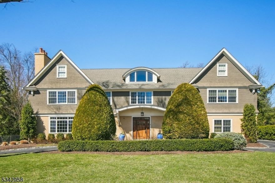 Nestled in the prestigious Chestnut Hills section of Livingston, this extraordinary residence, designed by renowned architect John James, offers an unparalleled blend of elegance, comfort, and sophistication. With 5 bedrooms and 5.2 bathrooms, this estate is a true masterpiece, boasting 10' ceilings, five fireplaces adorned with intricate moldings, and exquisite craftsmanship throughout.The custom gourmet eat-in kitchen is a chef's dream, featuring top-of-the-line appliances and impeccable design. The breathtaking primary suite serves as a private retreat, complete with a sitting room, fireplace, expansive walk-in closets, and a spa-like master bath.Step outside to your private oasis an entertainer's dream with professionally landscaped grounds, a paver patio, elegant stairway awnings and walkways, and a fenced-in backyard featuring a saltwater pool with an open cabana.This exceptional home offers unmatched luxury, privacy, and convenience in one of Livingston's most desirable neighborhoods. A rare opportunity to own a truly magnificent property!