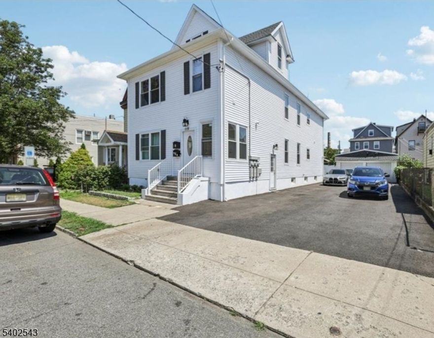 Welcome to this beautifully renovated 4-bedroom 1-Bathroom Apartment with all the natural light you would need & High Ceilings throughout. Foyer & Hallway exclusive to Apt. 2 only, Lead to the Washer/Dryer Hookup located in a Bonus Room. Previous tenants utilized this room as a 5th bedroom. This apartment has a Kitchen, Dining, & Living Room Open Concept layout. Huge 2 Car Garage can be included for an additional fee. All Utilities are separate and driveway parking is included. Close to Schools, Public Transportation, Restaurants, Parks & Shopping. Easy access to Rt. 21, Rt 3, Rt 80 & Rt 46.