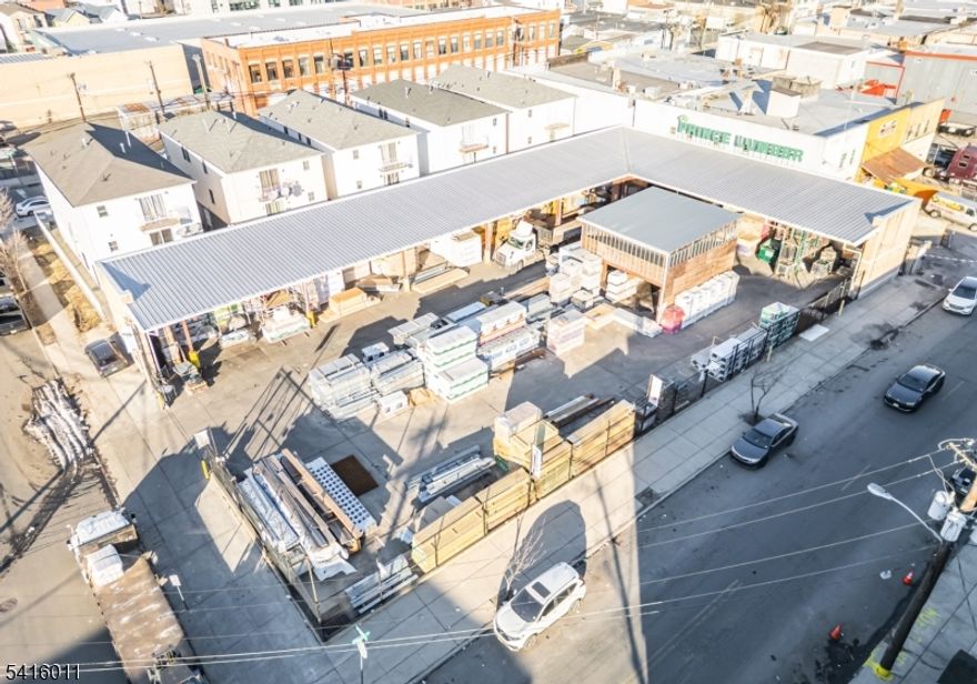 Great location at the corner of Miller St and Avenue A. Zoned for light industrial use. Currently used as a lumber yard.  The site has approximately 100' feet of frontage on Avenue A, and additional frontage of 175' on Miller St.  The site is rectangular in shape, occupying approximately 17,500 square feet with approximately 40% covered with open faced sheds. Commercial and industrial uses predominate in the immediate area. Electricity supplied to the property. No Gas or water connections. Gas and water connection available in the street if desired.