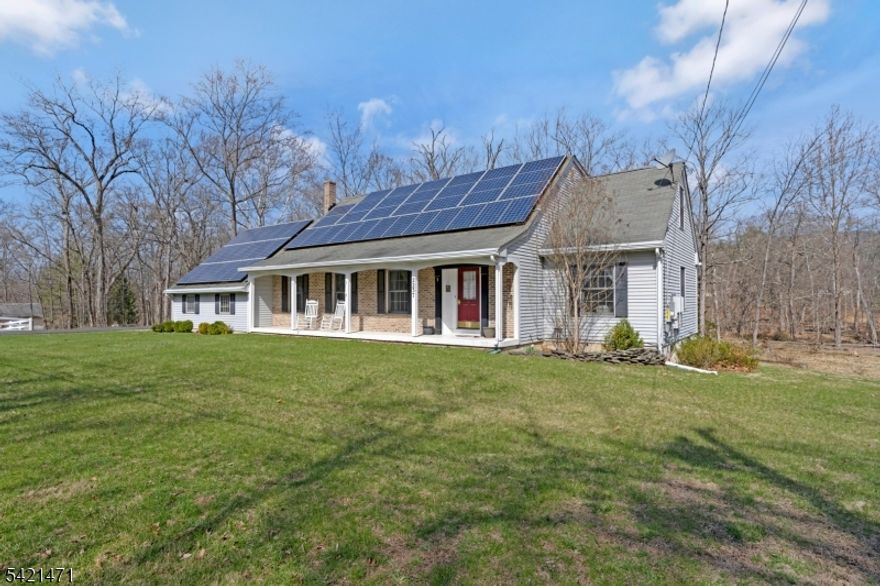Set on 1.73 acres in the highly sought-after Martinsville section of Bridgewater, this timeless 4-bed 2.5-bath Cape Cod, offered for the first time by its original owners, blends natural beauty with comfortable living. Surrounded by open land, the property offers a rare sense of privacy and space in a convenient location, with an open pasture, a trout-stocked brook, and seasonal blooms from flowering trees creating a truly picturesque setting. Inside, sunlight fills a thoughtfully designed layout featuring a desirable first-floor master bedroom with an ensuite bathroom. The eat-in kitchen serves as the heart of the home, offering plenty of cabinetry, stainless steel appliances, and an easy flow into the dining and living areas, ideal for both everyday living and entertaining. The finished basement expands the home's versatility, providing space for a playroom, recreation, fitness, hobbies, and storage. Step outside to the sizeable rear deck and take in the peaceful surroundings, perfect for quiet mornings or gatherings. Additional highlights include a 2-car garage and solar panels for energy efficiency. Just moments from Washington Valley Park and Camp Cromwell Park, with miles of hiking and biking trails. Located within the highly regarded Bridgewater-Raritan School District. **Adjacent lot at 2231 Brookside available separately.