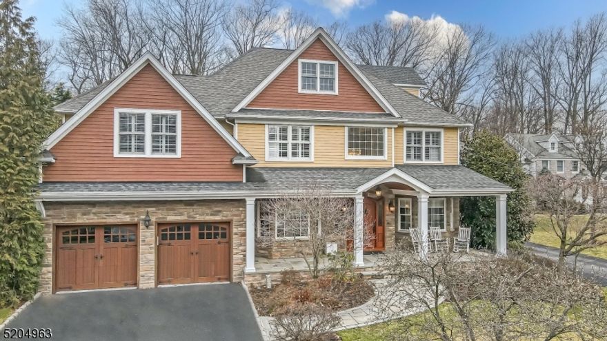 Welcome home to this stunning 6 BR, 4.2 BTH custom colonial on a quiet no-thru street near Brightwood park in the highly sought after Franklin School District.  This meticulous home is perfect for today's lifestyle with an elegant & airy floor plan.  This home truly has it all from the gleaming hardwoods throughout, glamourous lighting, custom wood doors and moldings, double-hung windows, EV charger in garage, backyard oasis with Hot Tub, whole house generator and central vac system to name a few.  The arched entryway opens to foyer flanked by elegant LR and formal DR with adjoining butler's pantry. Open EIK with oversized island, custom cabinetry, and high-end SS appliances. Bfast area with sliding-glass doors to backyard oasis w/ expansive covered patio and outdoor kitchen. Mud/laundry with storage, and entry to 2-car garage.  2nd floor boasts the primary bedroom and en suite with private deck, 2 WICs, as well as 4 additional BRs and 2 more full BTHS.  There is also a 3rd floor loft with vaulted ceiling, powder, and office. Don't miss this gorgeous property in a prime location close to all Westfield has to offer!