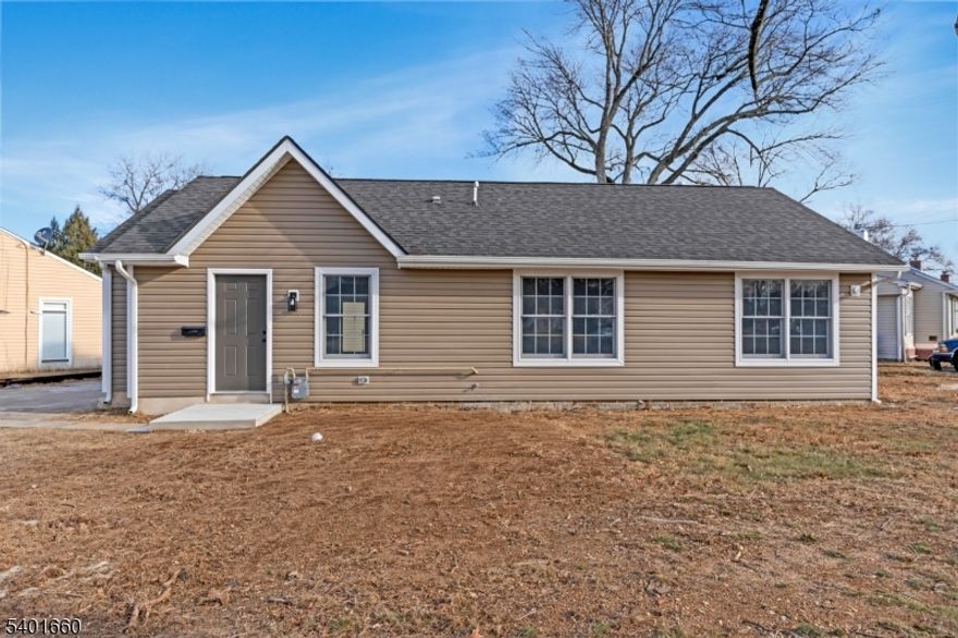 Welcome to this beautifully renovated and expanded ranch, offering modern comfort and stylish upgrades through out.  The open concept great room provides and inviting space for everyday living and entertaining, featuring brand new kitchen boasting quartz counter tops/stainless steel appliances, ceramic tile flooring and contemporary finishes. There is  an abundance of natural light. and each room has additional recessed lighting.  The Spacious primary suite includes a brand new bathroom and extra large closet.  Sliding doors in the kitchen lead to the back yard, creating a seamless indoor - outdoor connection.  Completing this property is a one car detached garage   Landlord requires  credit score of 720 or better, tenant is required to get rental insurance, no pets or smoking.  There will only be a sewer bill through Middlesex if there is an over usage of water.