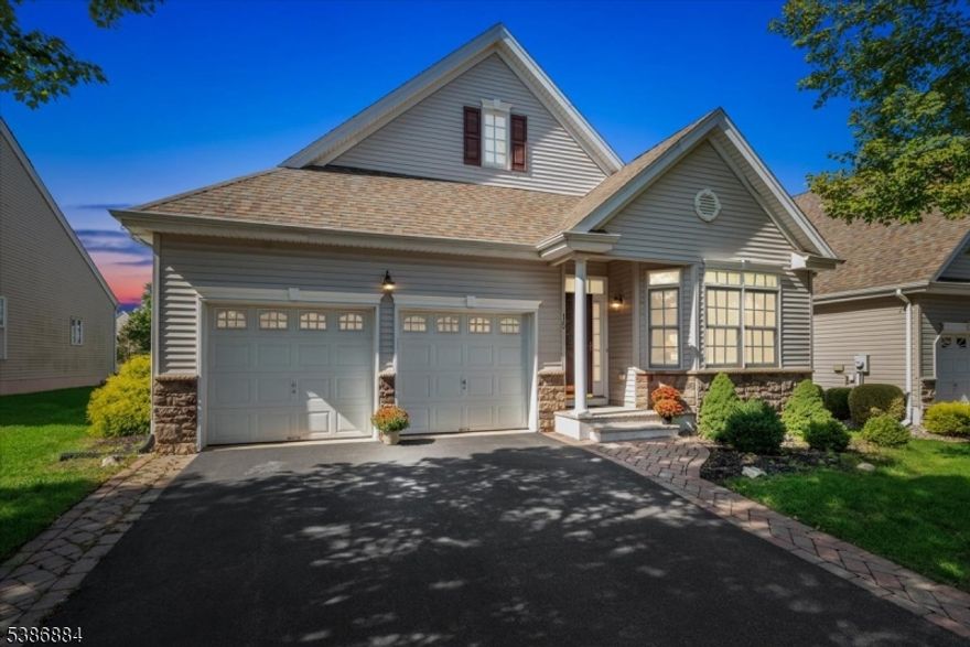 Welcome to Canal Walk, a highly desirable 55+ gated community! This stunning single-story Berkeley Model offers an open-concept design w/numerous upgrades and is truly move-in ready.  New carpeting. Step inside to a spacious foyer that leads to an open concept formal living room & formal dining room w/beautiful hardwood floors and tons of natural light that adds warmth and elegance. The updated kitchen features recessed lighting,  a center island, newer cabinets w/soft close drawers and pull out shelves, newer counter tops, stainless steel appliances, brand new SS dishwasher, and a spacious pantry that provides excellent storage. The kitchen flows seamlessly into an inviting family room w/newer ceiling fan and a sliding glass door leading to a private patio-perfect for relaxing or entertaining.  The generous primary suite offers two walk-in closets and a spa-like en-suite bath with a new vanity, updated fixtures, stall shower and a soaking tub.  The second bedroom is comfortable and bright with a newer ceiling fan, carpeting that adds warmth and located next to a full bath w/updated cabinetry and fixtures.  Highlights include a convenient laundry room w/full-size washer/dryer, and direct access to a two -car garage w/extra storage.  Canal Walk residents enjoy resort-style living with access to a clubhouse, fitness center, ballroom, indoor/outdoor pool, tennis and much more.  Close to highway, shopping and dinning.  Don't miss this opportunity-schedule your private tour today!