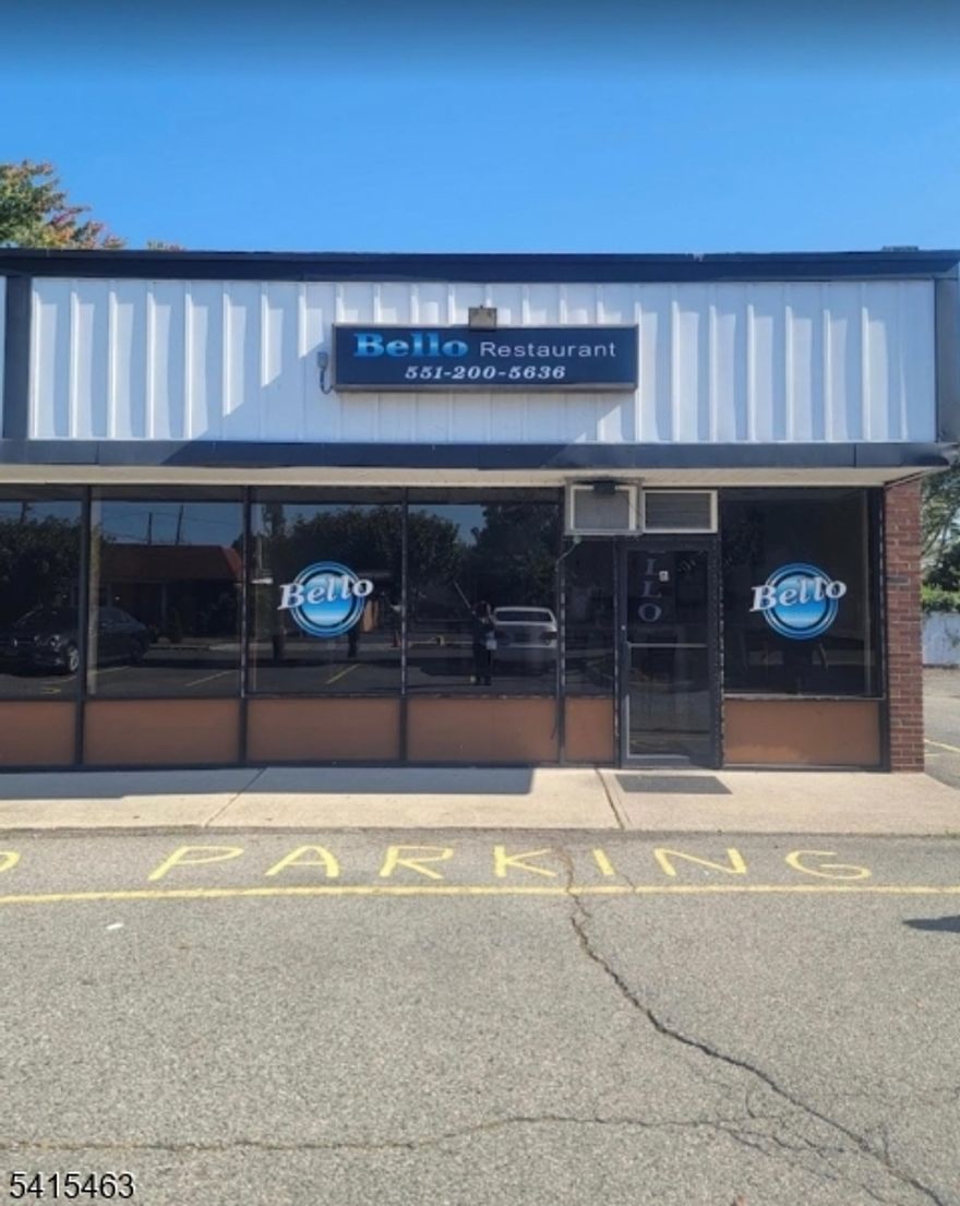 Well- established Peruvian restaurant, located in the heart of Moonachie NJ. Knowing for authentic cuisine and loyal customer base. Turnkey operation with fully equipped kitchen, dining space and trained staff. Excellent opportunity for growth with catering, delivery and extended hours. Lease assignable subject to Landlord approval. Perfect for an owner-operator or investor. This is a Business for sale only