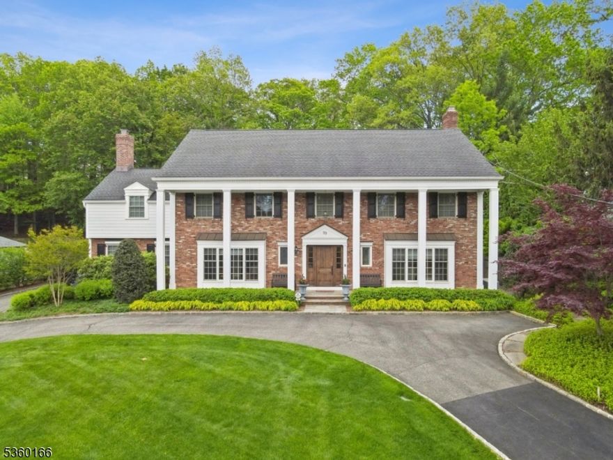 Be prepared to fall in love! You will feel like this is Home the minute you see this Grand Brick Front Georgian Colonial with 6,164 sq ft of absolute luxury! This stunning home is renovated to perfection, set on .87 acres of lush property with a heated, gunite pool in the heart of Short Hills, on a quiet street, walking distance to Hartshorn Elementary School (just 0.3 miles). Checks all your boxes! Has the Ideal floor plan with formal living room, dining room, absolutely stunning new gourmet eat-in kitchen w/ quartz countertops & top of the line Wolf, SubZero and Bosch appliances, totally open to huge family room w/ fireplace & easy access to patio, pool & spectacular property! Also has enormous 1st floor In-Law Suite w/ fireplace. A formal entrance hall, convenient laundry room, mudroom w/ custom cubbies & easy access to attached 2-car garage & beautiful powder room complete the 1st level. The 2nd level has a luxurious new Primary Suite w/ 16' high ceilings, massive walk-in custom closet & new spa-like bath w/ jetted tub, stall shower & radiant heated floor, home office w/ custom built-ins or nursery & 3 more large bedrooms & 2 new full baths. Walk up attic. Beautifully finished lower level w/ recreation room, exercise room, bedroom & full bath. Has every amenity including sound system in most rooms & on patio, all new thermal windows, 2 new gas hot water heaters & full house generator. Low Taxes! This spectacular Short Hills home is the dream home you've been waiting for!