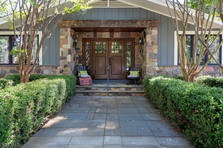 A rare blend of mid-century architecture and pastoral tranquility, this year-round retreat spans 66.5 conserved acres near Lambertville and New Hope. The home features a dramatic great room with timber beams, a stone fireplace, and walls of glass framing valley views. Indoor-outdoor living is enhanced by an enclosed porch, deck, and lower-level family room with a second fireplace. The primary suite offers a cedar closet, bath, and laundry access, while two additional bedrooms share a hall bath. Amenities include ample storage, a workshop, utility room, and two-car garage. This incredible opportunity includes three tax parcels sold together, with a conservation easement preserving the integrity of the land. A 9.5-acre parcel allows for a 2-acre building envelope and may be sold separately. The easements do not allow for any further subdivision on the conserved 50 acres but that ensures views for generations to come!