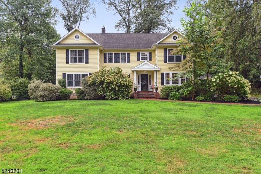 Elegant and spacious center hall colonial situated on .54 acre property in idyllic Northside Summit location. This home features 6 bedrooms, 4 full baths and 2 half baths. The bright and airy renovated kitchen boasts custom white cabinetry, granite countertops, high end appliances and a pantry. The kitchen flows effortlessly into the large dining room that is perfect for entertaining. The spacious living room running front to back with wood burning fireplace and custom built-ins is adjacent to the expansive family room and oversized office. The second floor features 4 bedrooms. The large primary bedroom consists of walk-in closets with 2 additional closets. The focus of the white marble primary bath is a substantial custom shower. There is a second oversized bedroom featuring an ensuite bathroom. The laundry room, two additional bedrooms and one more bathroom complete the second floor.  The third floor features 2 bedrooms, a full bath and a walk-in cedar closet. The backyard presents a beautiful blue stone patio with a hot tub tucked in the corner for relaxing. This home is located on an expansive fenced in, level lot with plenty of room for your family to enjoy.  Home includes full house water treatment system including ice cubes and reverse osmosis water in kitchen.  Coveted location close to town, Lincoln Hubbard School and NYC train. Chimney, fireplace and flues bring sold in "as is" condition with no known defects.