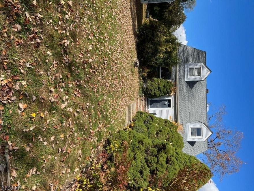 Fantastic level lot on cul de sac street in Bernardsville, close to town and train.  House sold strictly as-is, buyer responsible for any and all CO's.  House in need of repair and renovation.  Some hardwood flooring, 3 bedroom septic installed in 2001, Roof 2017, 2 spacious bedrooms on 1st floor, 2nd floor has large office/bonus room along with 3rd bedroom, unfinished basement, inground liner pool has not been used in years, no representation as to condition and sold strictly as-is.  Heat not currently working.