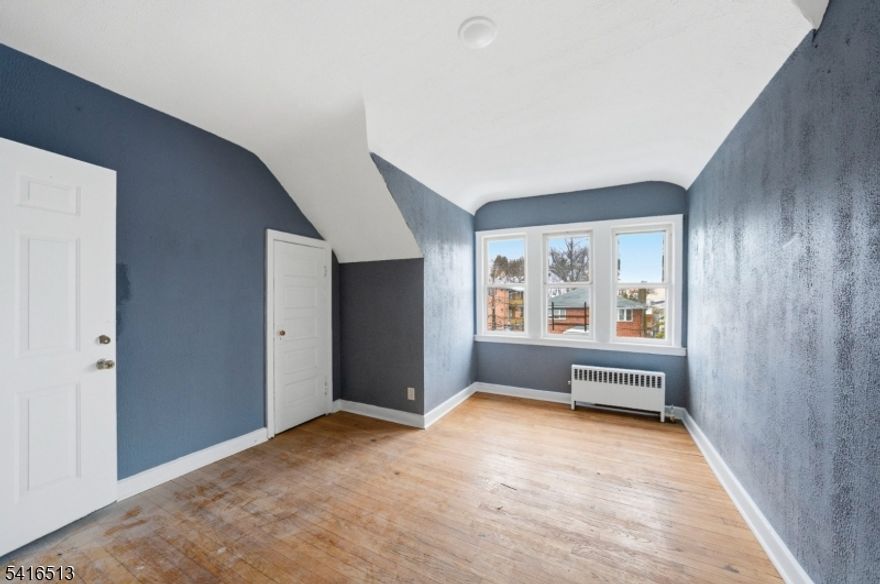 Welcome to this spacious, renovated third-floor apartment that offers both comfort and convenience. This inviting apartment features an eat-in kitchen, along with a full bathroom. Enjoy the privacy of a third-floor unit along with the added benefit of your own private parking space located at the rear of the home for easy and convenient access. Commuters will love the prime location close to major highways and Newark Penn Station, making travel simple. You'll also be just minutes from shopping, dining, and everyday essentials. A wonderful place to call home that combines space, updates, and unbeatable convenience schedule a viewing today!