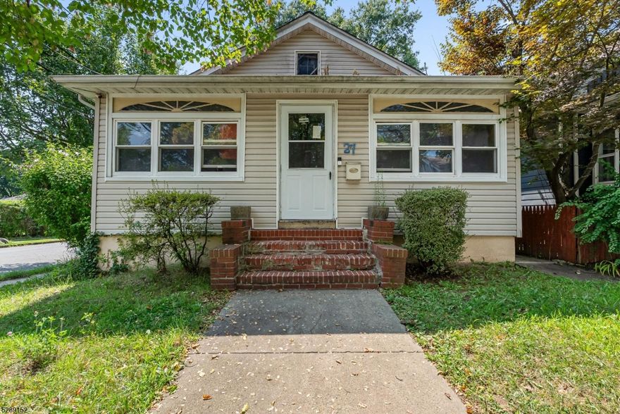 Rare Gem in the Hilton section, an area near the intersection of Tuscan Street and Springfield Avenue. This charming 2-bedroom, 1-bath ranch offers incredible potential and an unbeatable location just steps to downtown shops,and restaurants. Nestled on a desirable corner lot, this home features a sun-filled living room, formal dining area, and hardwood floors throughout. The partially finished basement provides additional living space perfect for a home office, rec room, or guest area. While the property needs a bit of TLC, it presents a wonderful opportunity for homeowners or investors to customize and add value. Don't miss this chance to own in one of Maplewood's most sought-after neighborhoods. An easy walk to the Norfolk & Tuscan jitney stop to Maplewood train station. Sold strictly as-is.