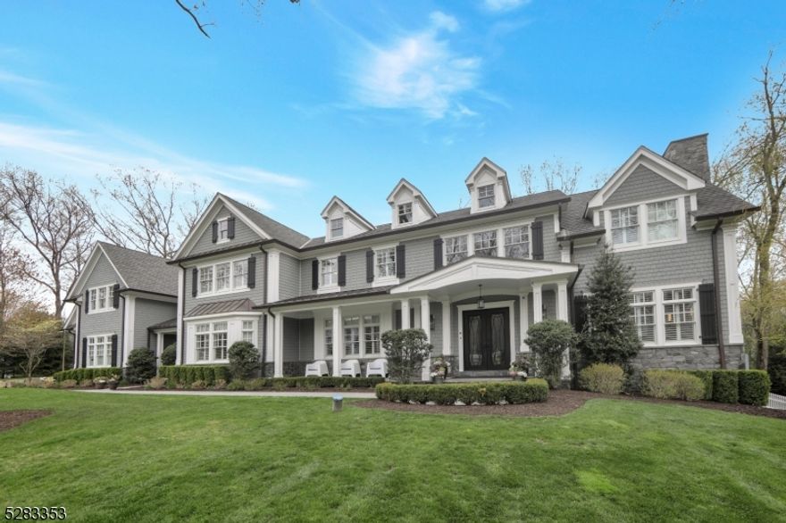 CREME DE LA CREME! That best describes this spectacular 6 year young colonial estate located in one of the most coveted neighborhoods in Franklin Lakes.No expense or no detail has been over looked in the design of this (approx) 7500 SF beauty.Extensive architectural details and mill work includes coffered 10 foot ceilings on the1st floor & handcrafted woodwork throughout.Expansive gourmet kitchen w/spectacular center island,3 dishwashers,Wolf appliances(including 4 ovens) + Sub-Zero refrig.& freezer.Banquet-sized formal dining room, exquisite formal living room w/ marble gas fireplace. Tranquil owners retreat includes a sitting rm, gas lineal fireplace & extravagant spa bathroom.Four Ensuite bedrooms+ laundry room complete this level.Finished walk-out LL w/add'l.3500 SF (making the home's total @ 11,000 SF)including family room w/fpl,2 FBTHS,2 offices,theater & 500 gallon salt water fish tank.Outdoor smart pool & shower,outdoor kitchen,elevator,generator + so much more.Prime South Gate location near the Indian Trail Club and Market Basket.