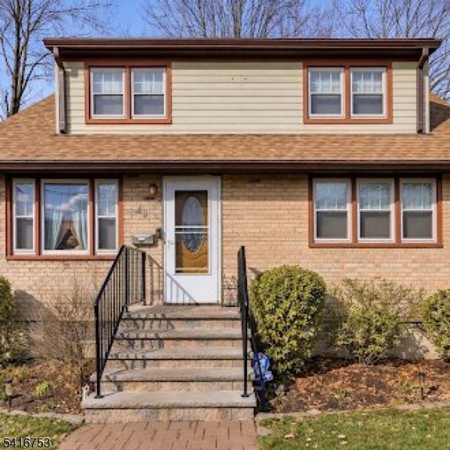 Welcome to this charming and well-maintained Cape Cod home offering comfort, character, and versatile living space. The inviting brick exterior and classic curb appeal set the tone as you arrive, complemented by a welcoming front entry and landscaped yard.Inside, you will find a bright and spacious living room featuring hardwood floors and a cozy fireplace, creating the perfect setting for relaxing or entertaining. The open flow continues into the dining area, which connects seamlessly to the kitchen and provides a comfortable space for everyday meals or gatherings with family and friends.The home offers multiple bedrooms with generous natural light and flexible layout options, including an upstairs bedroom retreat with charming sloped ceilings that adds warmth and character to the space. Neutral tones throughout the home make it easy for the next owner to personalize and make it their own.Additional highlights include hardwood flooring, ample closet space, and a functional layout that maximizes the home?s approximately 1,400+ square feet of living space. The property also includes a full basement offering excellent storage or future finishing potential.Situated on a quiet residential street with a private driveway and yard, this home provides convenient access to local schools, parks, shopping, and major commuter routes.A wonderful opportunity to own a classic home with timeless charm and great potential.