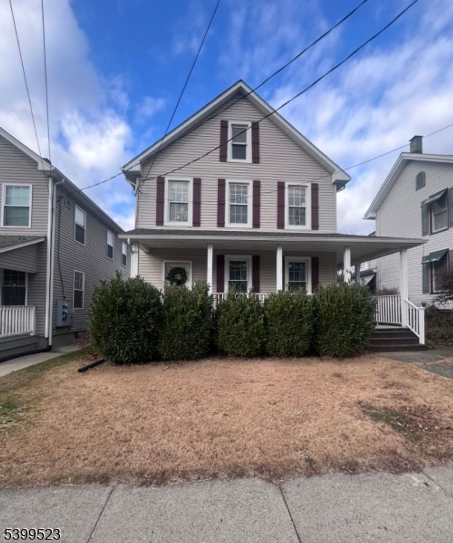 Thoughtfully maintained SECOND FLOOR UNIT. Unit has beautiful hardwood floors, tons of natural light, and modern touches throughout. Washer in unit, dryer in basement