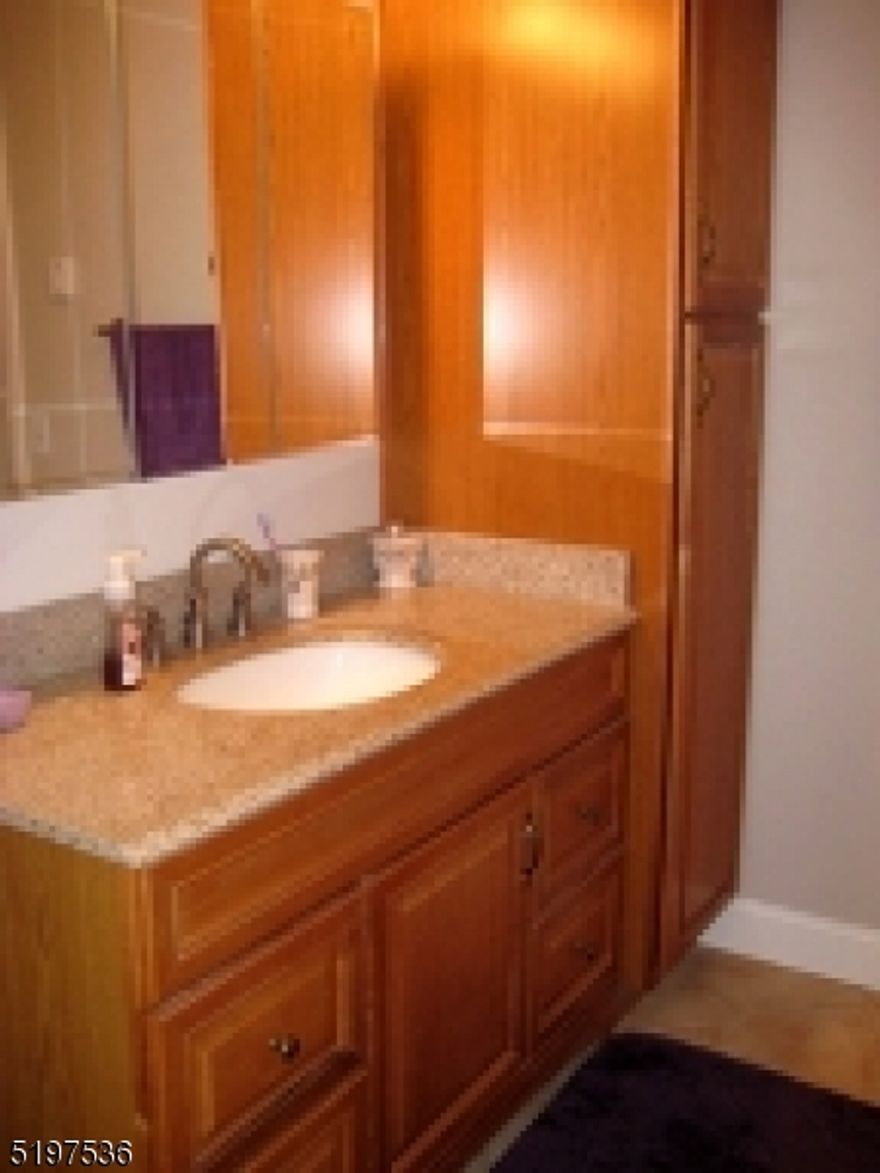 TOTALLY BRAND NEW EVERYTHING-Garage included for storage, Laundry Facilities next to garage, IMMACULATE, Freshly Painted, Recessed lighting, Massive Master Bedroom, Gorgeous Cherry Wood Flooring throughout, granite vanity & updated, newly, tiled bathroom with built-in linen closet & shelves, new electric energy efficient system installed, freshly painted with neutral, warm colors, PRIDE OF OWNERSHP, conveniently located by the Rockaway Townsquare Mall, Picatinny Arsernal, Close to trains to New York City, attractive renovated kitchen with plenty of cabinets for storage, a wonderful pantry is just off the kitchen, and there is additional storage in the foyer, a custom made walk in closet is just off the master bedroom, great attentive landlord, THE COMFORTS OF HOME WITH SO LITTLE MAINTENANCE-A TRUE FIND