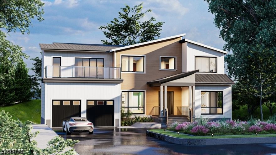 Entering this luxurious custom masterpiece is like stepping into a realm of refined living. Spanning 5,245 sq ft across 6 BR & 5.2 BA, this meticulously designed home sits on a .6-acre plot of land, offering ample space for both indoor & outdoor enjoyment, w/the potential for a future pool. The entrance features white oak wood floors exuding warmth & sophistication. The DR, Kitchen, & Great Room create an inviting hub ideal for entertaining. Chef-inspired kitchen, w/JennAir appliances, a Butler style pantry, Center Island, Quartz countertops, & Shaker cabinets that feature crown molding & soft-close drawers/doors. Open layout into Great Room w/ gas FP w/ a decorative surround creates a cozy & inviting atmosphere. The 1st fl is completed by a guest En-suite, in addition to a LR, DR, HB, access to a 2 car garage. Ascending to the 2nd Fl, reveals the Master En-suite including a walk-in custom closet &  spa-like bath, designed for relaxation. It includes a soaking tub, a separate stall shower, & dual sinks. These features create a tranquil atmosphere reminiscent of a high-end spa experience. Sliders lead from the Master bedroom to a Trex oversized deck, extending the living space outdoors offering views of the expansive circular driveway.  In addition to 3 En-suites w/custom closets & a laundry room. Finished walkout basement offers an En-suite, open Rec/game area, bonus space/office, full bar plus HB. This home is crafted for functionality & aesthetics while exuding elegance.