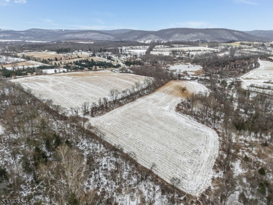 An exceptional opportunity to own approximately 320 acres of preserved farmland offering expansive tillable acreage, extensive road frontage, and a stunning natural landscape. This remarkable property features a pond, a stream, multiple barns, and a 3 bedroom/1 bath Colonial home currently used as a rental. From the upper fields, enjoy breathtaking panoramic views of the Delaware Water Gap. Perfect for agricultural use, potential agricultural business ventures, or simply as a long term investment, this land provides both productivity and beauty in equal measure. Please review the numerous attachments in the media section through the Realtor platform for detailed information, maps, reports, and contacts to assist with buyer due diligence and show not rely on information provided by the seller or their representatives. The buyer will be responsible for any rollback taxes.
