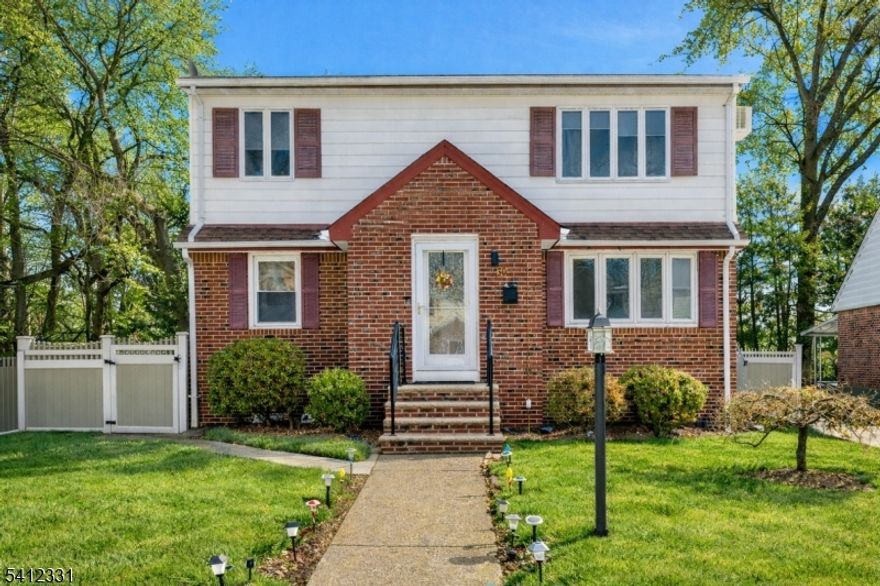 Amazing opportunity to own a spacious 4-bedroom, 3 full-bath home tucked away on a dead-end street in the heart of Bergen County. A welcoming entry foyer opens to hardwood flooring throughout. The main floor features a bright living room, formal dining room, and kitchen. The primary bedroom, second bedroom (currently used as an office), and a beautiful full bath complete the first floor. Upstairs, enjoy a warm and inviting family room with a wet bar. This level also offers a large bedroom with an updated balcony, the fourth bedroom (currently used as an office), and a large full bathroom. The finished basement adds flexibility with a summer kitchen, recreation room, bonus room, full bath, laundry, and utility room. Step outside to a beautifully fenced yard featuring upper and lower decks and plenty of space for outdoor enjoyment. Home has a reverse osmosis water purification system and EV charge included.  Conveniently located near NYC transportation, shopping, and schools. With its flexible layout and prime location, this is a rare opportunity you won't want to miss.