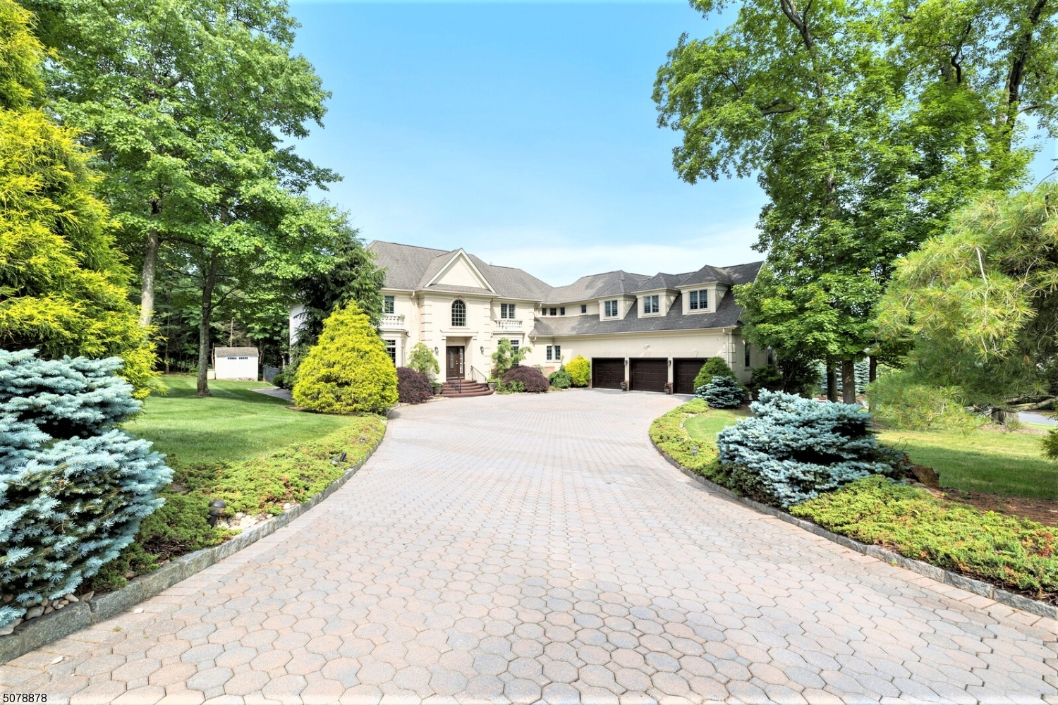 Wonderful Custom home has spacious rooms with wall to wall windows, rooms filled with natural lights, hard wood floors thruout, inviting two story foyer reveals the elegant rooms with open floor plan, many exclusive exquisite features: high ceilings including two story Great Room with fire place which opens to delightful large kitchen with abundance of cabinetry, wet bar, first floor in-law suite, 2nd floor has 4 large bedrooms including stunning master suite with most opulent features, well finished walkout basement has summer kitchen, full bath, media room, bedroom/Den and game area and huge storage room, Walkout to pool area to enjoy the resort style entertainment in fenced-in backyard, double tier paver patio, built in BBQ are all ready to enjoy, The pleasure of resort style life is here at Home!