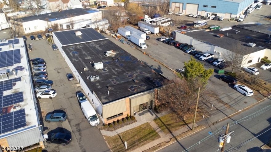 Well maintained Industrial warehouse in industrial park  Terrific location central to NJTPKE, GW Bridge, Lincoln Tunnel, 46 and 80.    Professional open area office includng conference room, kitchen and private offices,  beautifully renovated    LED lighting, seperate utilities in all 3 areas,  Heavy power