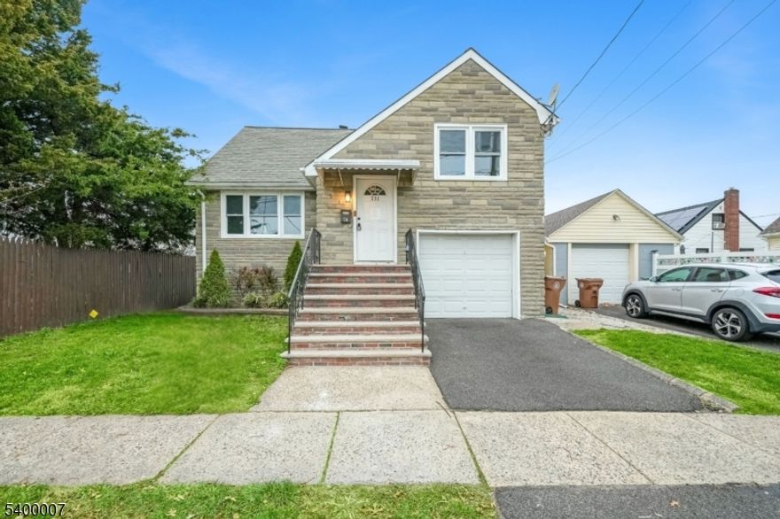 Welcome to 731 Essex Ave, a beautifully fully renovated three-bedroom, two-bath home in the heart of Linden! Every inch of this property has been upgraded with modern finishes, brand-new appliances, and a layout that?s both stylish and functional. Enjoy a large, spacious, and private backyard?perfect for relaxing, entertaining, or creating your own outdoor oasis. Ideally located on a quiet residential block, you?re just minutes from Linden?s vibrant shopping and dining, top local schools, community parks, and the Linden Train Station for an effortless NJ Transit commute to NYC. Turnkey, move-in ready, and close to everything?this home delivers comfort, convenience, and charm in one complete package.