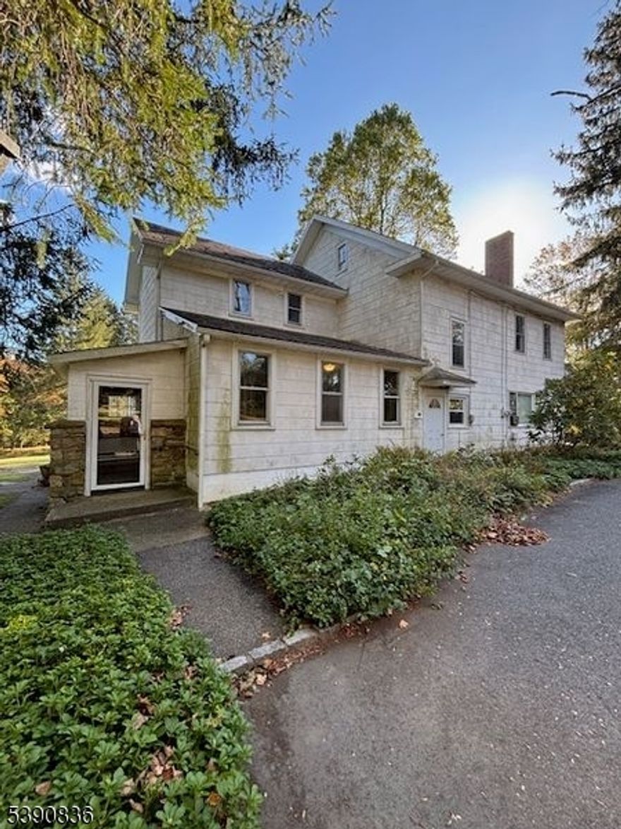 HEAT INCLUDED!! Country Escape Just Minutes from Hackettstown! Discover a unique opportunity to rent this charming 3-bedroom farmhouse set in a beautiful, park-like setting. This inviting home offers a perfect blend of country serenity and everyday convenience just a stone's throw from Hackettstown's shopping, dining, train station, and entertainment. Step inside to find spacious rooms throughout, including 3 large bedrooms, a dedicated office, and a cozy den. Enjoy a huge eat-in kitchen, generous living and family rooms, and a flexible space that can easily serve as a dining room. Attached to a 1 bedroom apartment that is currently rented. Surrounded by open green views and natural beauty, this home invites you to slow down, relax, and savor peaceful country living without giving up proximity to everything you need. Nearby stores, restaurants, breweries, farmers markets, apple picking, nearby state parks and so much more.