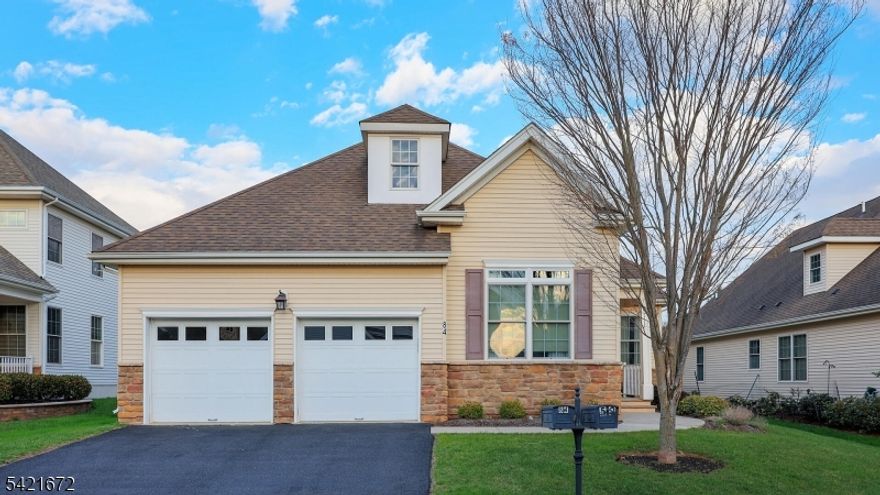 Beautiful Paris Model Ranch in the highly sought-after Canal Walk community! This well-maintained home features spacious 3 bedrooms and 2 full baths, complemented by gleaming hardwood floors throughout the main living areas. The open and inviting layout offers comfortable living and easy entertaining. The center island Kitchen has Granite countertop and a breakfast Bar, with a breakfast area, Primary bedroom has custom closets and  jacuzzi in the bathroom.A second-floor loft is perfect for a home office or hobby area. The deck in the backyard area is huge and beautiful view of the lawn.Located in a vibrant active adult community with resort-style amenities like a 32,000 square-foot club house, Pool, Tennis and Pickleball courts, fitness spaces, and hobby rooms create countless ways to stay active. Please Come see! this home offers both comfort and lifestyle. Please confirm HOA fees with the canal walk management association.