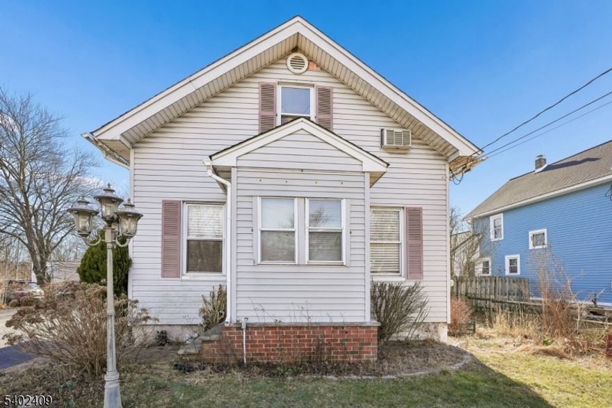 This home presents an excellent opportunity for its next owner to update, personalize, and truly make it their own. Set on a level corner lot with public water and natural gas, the property features off-street parking, a spacious fenced backyard, and a washer and dryer on site for everyday convenience. Located close Route 80, the home offers easy access for commuters. A great option for buyers looking to build equity over time or the savvy investor looking for an opportunity in Denville.