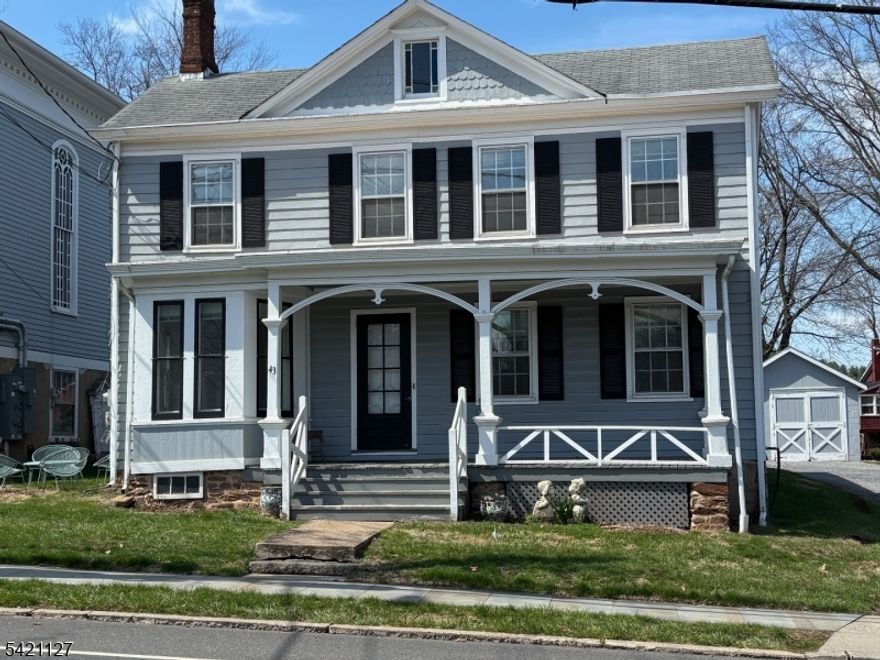 A RARE RENTAL OPPORTUNITY IN "THE VILLAGE"  THE PARSONAGE - EXPERIENCE LIVING IN THE VILLAGE OF OLDWICK IN THIS CHARMING COLONIAL W/ 4 BEDROOMS, FORMAL LIV & DIN ROOMS, EAT-IN COUNTRY KITCHEN, LAUNDRY/PANTRY & MUDROOM. WALK EVERYWHERE PLUS EASY COMMUTING TO RTS. 78, 287, & 22. NO SMOKING, PETS CONSIDERED CASE BY CASE. THIS DWELING IS IN THE VILLAGE BUSINESS ZONE (VB) AND TOWNSHIP APPROVED AND PERMITTED BUSINESS ACTIVITY MAY BE ALLOWED ON THE 1ST FLOOR.