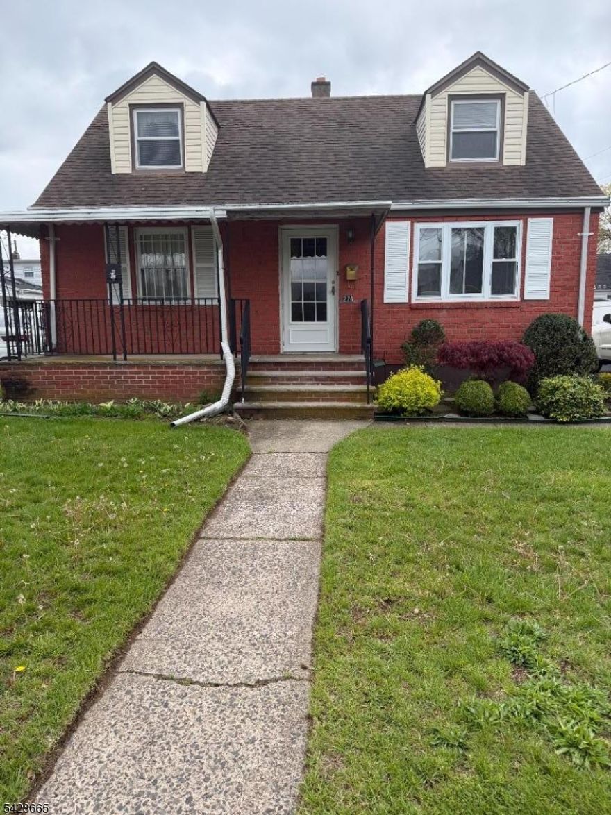 lovingly cared for home in great location, convenient to everything!  unlimited potential!  lovely front porch for your summer enjoyment!  enter into a large l/r w/ h/w under carpeting, an updated elk, spacious primary b/r, second b/r plus full bath......second floor offer two large b/r's, full bath plus a third large room that has multiple possibilities!  basement is high and dry featuring French drains for peace of mind....home has 3 zone heat and is being sold 'as is".   don't miss this one!