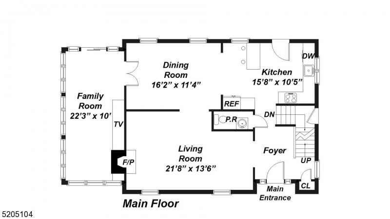 Main image without alt text