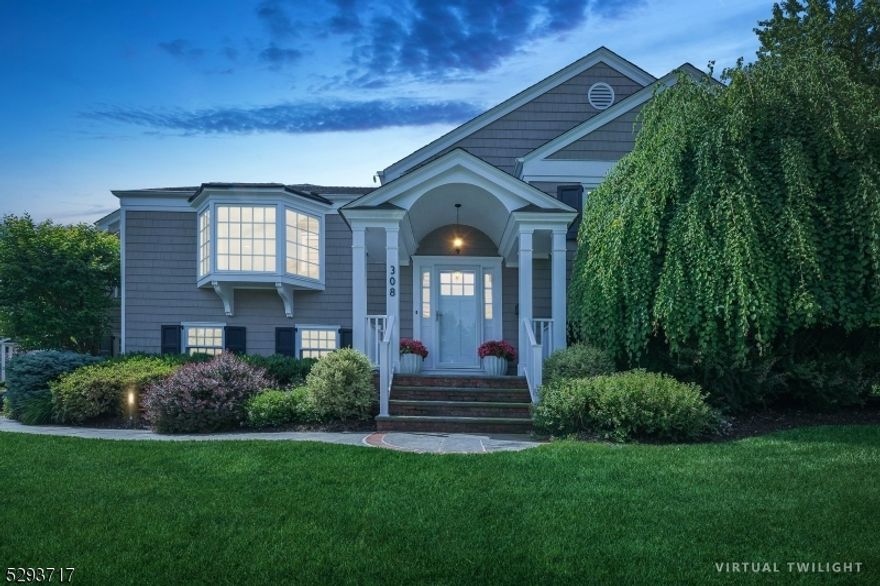 Welcome to 308 Orenda, nestled on the serene north side of Westfield. This exceptional custom home offers an exquisite blend of luxury, comfort, and functionality  featuring 4 beds with an additional 5th bed/office flex space. The home has been freshly painted w/ newly refinished HW floors & new floors on the lower level. The formal dining room commands attention with its generous size, lofty ceilings & an abundance of windows. Seamlessly connected to the kitchen, you'll find SS appliances, granite countertops, wine fridge & a large center island featuring a sink and additional dishwasher. Step into the inviting and spacious family room adorned with vaulted ceilings and custom built-ins, while a cozy wood-burning fireplace completes the ambiance. This versatile space could easily be converted back into a bed to accommodate your needs. The primary suite features a private bath, vaulted ceilings, custom closet and flooring design. The lower level is an entertainer's dream, featuring two spacious entertaining spaces & another wood-burning FP. This level also boasts full bath, a 4th bedroom, and the versatile option for an office/ 5th bedroom, to meet the unique needs of each client. Situated on over a half-acre corner lot, this property provides a private and serene retreat while still being close to downtown Westfield, schools, parks, shopping, & dining.