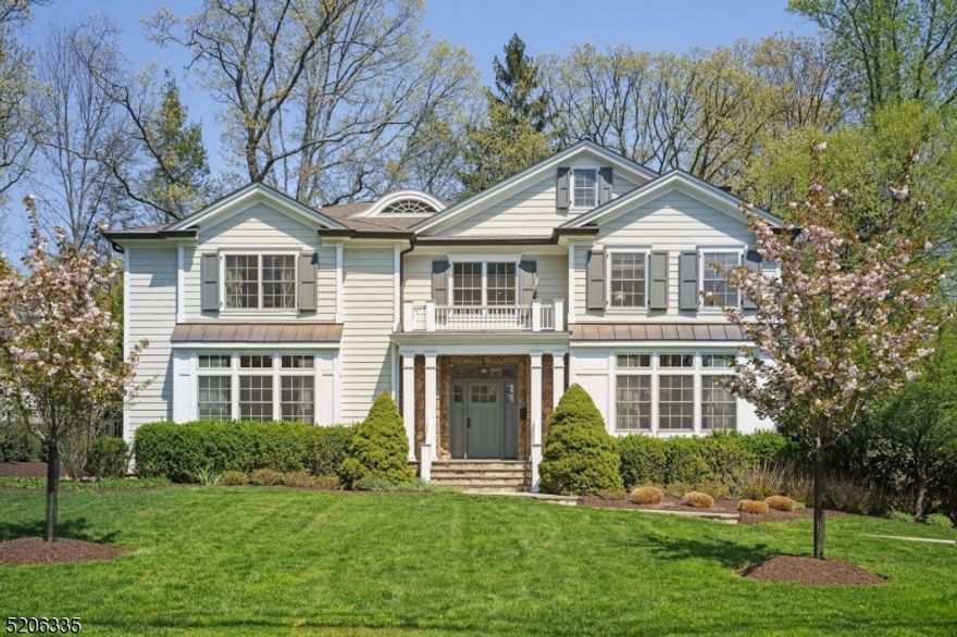 Fabulous 6 bedroom, 4 1/2 bathroom CH Colonial resting on a beautiful professionally landscaped lot in the sought after Hartshorn section of town, close to Hartshorn school. From the moment you enter the two story entry foyer, the tone is set for the most discerning buyer. High ceilings, sun-filled rooms, tasteful woodworking & well-proportioned rooms throughout this special home. The first floor offers an inviting living room with a wall of beautiful built-ins, a grand size dining room-perfect for entertaining & your gatherings, a spacious family room w/gas fireplace ideally located off the breakfast room & stunning gourmet kitchen, all with direct access to the wonderful fenced-in backyard & large slate patio. In addition, a spacious first floor office with a wall of built-ins, offers direct access to the patio & backyard. The kitchen also hosts a butlers pantry w/wet bar & a powder room. The second floor boasts a terrific primary suite w/ 2 walk-in closets, a striking bathroom w/jetted tub, double vanities & stall shower as well as w/radiant floor heating. 3 more bedrooms & 2 full baths, 1 en suite, round out the second floor. The third floor offers another bedroom (currently used as an office), as well as ample storage. The lower level hosts another bedroom, full bathroom, rec room & gym/play area.  Perfect house over 4 finished levels on a fantastic street ! New A/C for first floor (2022) whole house generator, new fence and landscaping 2022.