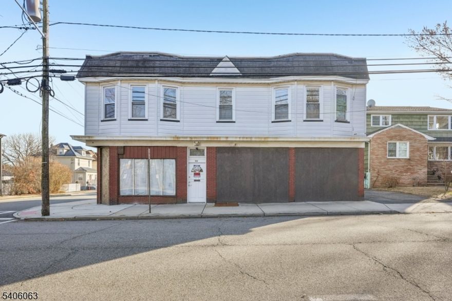 INVESTOR ALERT!! Do not miss the opportunity to purchase a rare 4 family in the heart of Clifton. Great income potential.2nd floor apartments each consist of 2 bedrooms, 1 bath, kitchen, dining room, living room, and balcony. Completely redone with new applicances and gorgeous hardwood floors. Laundry is in the basement with 2 brand new washers and dryers. Ready for tenants. 1st floor is unfinished ( down to the studs and to be completed by buyer). Some electrical and plumbing has been done. The apartments will have 2 bedrooms, 2 baths, kitchen, living room, with open floor plan and laundry in each unit. Incliuded in puchase are architectual plans, all permits, and engineering plans. Backyard has been approved by town to turn into a parking lot. Huge unfinished and dry basement, new roof, Buyer to do their own due diligence.