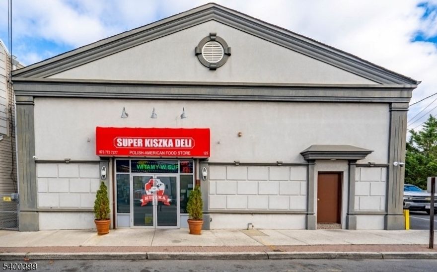 Well maintained establishment in a corner lot. property consists of a supermarket / European market  with many appliances included. Basement used for storage, 2nd floor has an office space / break room with bathroom. Great for owner occupant or investment. Sale includes business , equipment, inventory