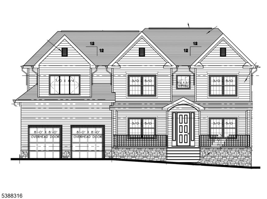 The Oxford dictionary defines luxury as "the state of great comfort and extravagant living". It is the quality of the build, the location of a home, the magnitude of a property but in the case of 36 Terrace Rd, the architect & builder have added personal touches throughout. Still under construction, this new home has it all including Superior foundation walls, a 10-YEAR BUILDER WARRANTY, 5,400 sq ft of finished space, 6 bedrooms (all en-suite), a 32 foot long front porch, cathedral ceilings in the primary bath, Hardie Plank siding & so much more! The 1st floor is highlighted by the open floor plan with large family room (FP and built-ins), chef's kitchen (ss appliances, quartz countertops w/ 38 sq ft center island, butler's pantry with wet bar, wine fridge), living room with pocket doors, dining room, guest bedroom suite, home office, 2 car garage inside entrance & more. The second floor will amaze you starting in the primary suite. Tray ceilings adorn the large BR w/ attached sitting room, two large WICs & spa bath w/ cathedral ceilings, double vanity, soaking tub, & 6x4 shower w/ seat. Three other BRs ensuite w/ WICs and laundry on floor. The finished basement w/ 9 ft ceilings has a large rec room, office/gym and ensuite bedroom. Outside you will have the opportunity to enjoy your 0.4 acre property w/ 400 sq. ft. paver patio. One block to bus to Port Authority, 0.4m to Community Pool and MS/HS campus and 0.5m to vibrant downtown. Work w/ design team to finish your home!