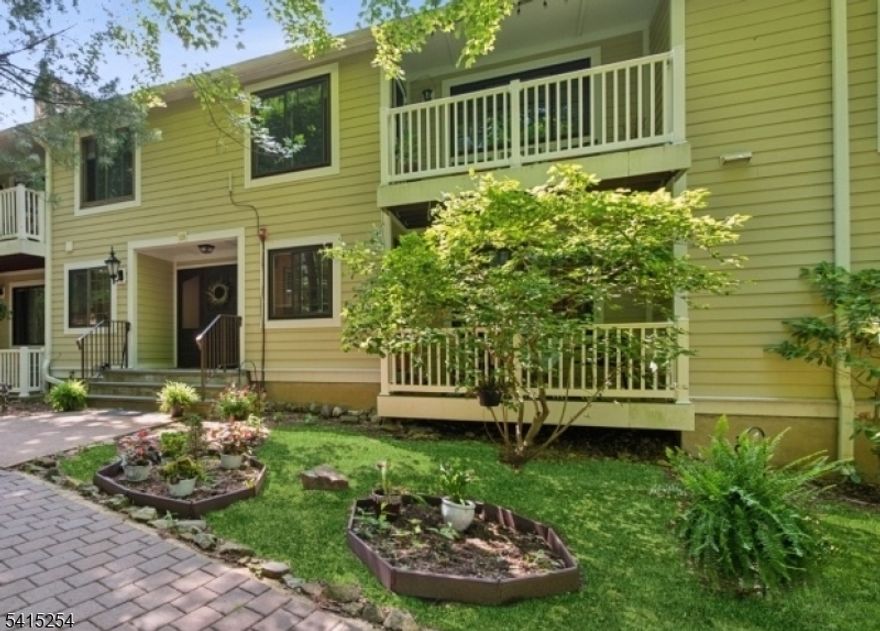 *Prime location in Foxwood* - Facing woods with a short distance to the large in-ground pool with bathrooms, tennis & basketball courts. Welcome to this beautifully updated spacious second floor unit with two large bedrooms and one and a half baths, freshly painted light gray interior with a private balcony overlooking the tree tops to enjoy your morning cup of tea or coffee and sunrise. All of the updates include; refrigerator with digital temperature control, LG digital washer and dryer, 3 Lg WiFi enabled air conditioners - quiet and energy efficient with remotes and smart phone capability, all new energy efficient double pane insulated vinyl windows and lifetime warranty. High-hat lights installed throughout with dimmer switches, and a reverse osmosis water filtration system for drinking and cooking. Condo also includes a large bonus storage room on the ground floor and a finished garage with garage opener, 2 remotes and an external keypad and a dedicated parking space in front of your garage. This listing includes all of the appliances, curtains and blinds. Electronic deadbolt included for easy keyless access in/out. Close to the Morris Plains train station, shopping, parks and centrally located near Rt 10, 287, and 80 which makes for an easy commute. HOA monthly fee includes ALL of your heat, water, sewer, garbage disposal and access to the pool, tennis & basketball court which makes for a fun affordable care free living.  Don't miss this opportunity to own a gem !