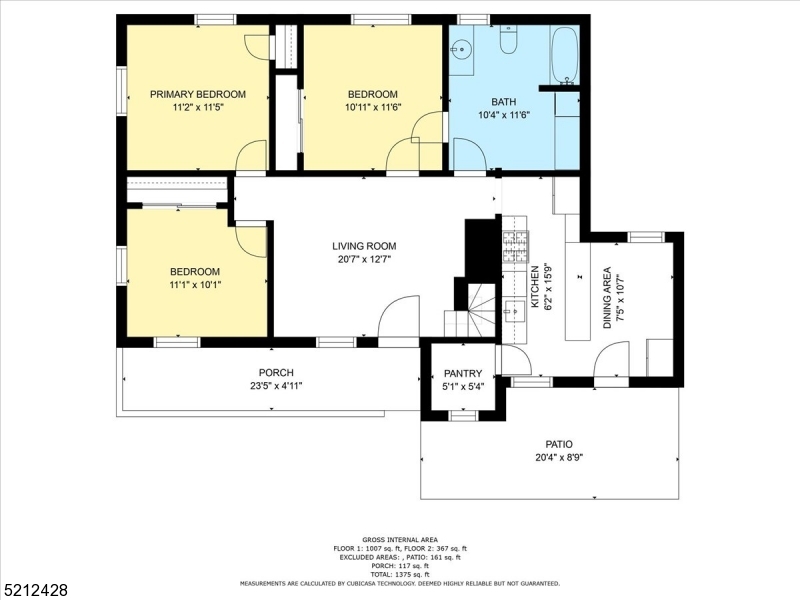 Main image without alt text