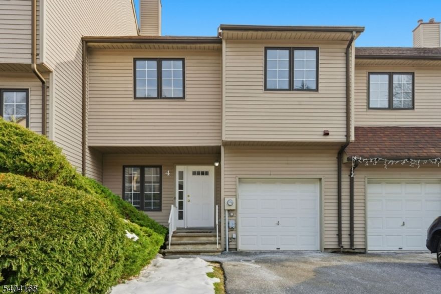 Welcome to your next home at 4 Deer Hill Ct in Boonton! This 2-bedroom rental offers a comfortable and bright living space, perfect for those seeking tranquility and convenience. The home includes two and a half baths, and a large laundry room complete with washer and dryer, adding to the practicality of daily living. . The property also features an unfinished walkout basement providing ample storage space or the potential for a personalized area. Step outside to the deck and enjoy the serene surroundings of this quiet complex, ideal for relaxation. Parking is never a concern with a 1-car garage and additional off-street parking available. Situated near the end unit this rental is a peaceful retreat close to everything you need - shops, restaurants, parks, and transportation, all within easy reach. Don't miss out on the opportunity to make 4 Deer Hill Ct your new address!