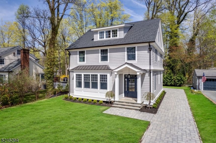 Rare opportunity to own this NEW CONSTRUCTION GEM in Morristown's coveted Washington's Headquarters neighborhood, close to downtown and NYC-direct Train. This 4 Bed (+ Office), 3.1 Bath is the only new construction home available in town. Sunny and open floorplan, classic architecture, and oversized windows throughout. Stunning Family Room flanked by incredible stairwell on one side, and wall of windows on the other. Family Room opens to state-of-the-art Gourmet Chef's Kitchen, with custom full-height cabinetry with soft-close drawers and doors, large center island with ample room for stools, and professional-grade appliance package. Second Level Primary Suite with massive Walk-in Closets, and Primary Bath with incredible detail. Two other large Bedrooms and stunning shared Bath complete this level. Finished Third Level with Bedroom, Full Bath, and perfect Home Office. 48 Washington combines beautiful architecture and design, with the highest level of finishings, in the MOST IDEAL location!