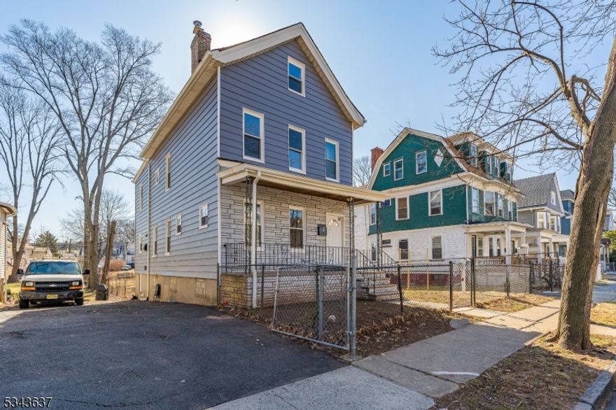 Welcome to your next perfect home! This beautifully renovated house offers the ideal blend of space and comfort with five bedrooms and two and a half bathrooms. The property has undergone extensive updates, featuring a brand new roof and fresh siding that enhances both curb appeal and durability.Step inside to discover a newly remodeled kitchen that's sure to inspire your inner chef. The finished basement adds valuable living space, perfect for a home theater, playroom, or your personal home office. You'll appreciate the thoughtful layout that makes entertaining a breeze while maintaining privacy for daily enjoyment.Outdoor enthusiasts will love the property's exterior features. A detached garage provides secure parking and extra storage space, while the yard offers plenty of room for gardening, outdoor gatherings, or simply enjoying your morning coffee in the fresh air.The location couldn't be better, with convenient access to public transportation - both train and bus stations are within easy reach. Weekend plans? Take a short stroll to Soverel Park for outdoor recreation, or grab a bite from all your available options on Bloomfield Ave!. This home has been carefully updated to meet modern standards while maintaining its welcoming character. With its spacious layout, recent improvements, and fantastic location, this property offers everything you need for comfortable living. Don't miss the opportunity to make this house your home!