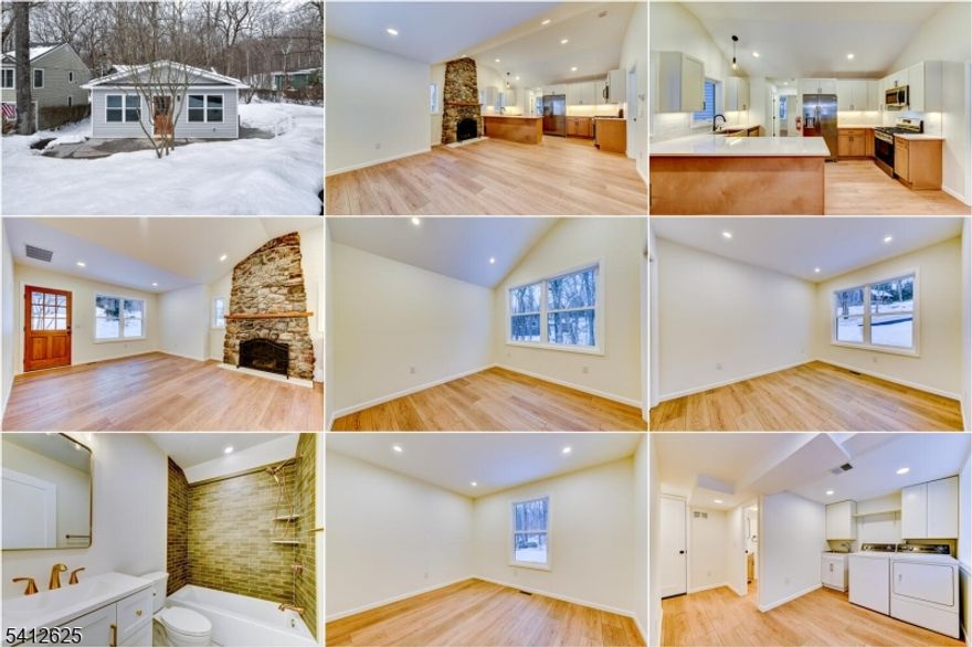 I am thrilled to present this beautiful, fully renovated home located in the highly desirable Cupsaw Lake Community in Ringwood. If you're looking to embrace the peaceful charm of lake living, this home offers the perfect setting. Situated within the Cupsaw Lake district, the property includes the option for lake association membership, granting access to the beach and clubhouse. Cupsaw Lake is just a short walk away. Nature enthusiasts will especially appreciate the wooded walking trails just steps from the front door, leading directly to the breathtaking New Jersey Botanical Garden. This home has been completely renovated and is truly turnkey. Major updates include a brand-new roof, septic system, water service, electrical service, water heater, HVAC system with central air conditioning, forced hot air, and a beautiful new deck Gas fireplace offering peace of mind and modern comfort throughout. Move right in and start enjoying the beauty of the woods and the serenity of lake life today