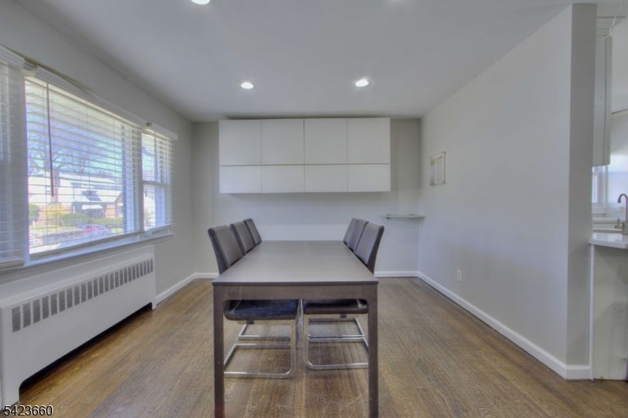 Unique opportunity to own a home on a quiet dead-end. Sun filled rooms and a fresh look. Living room, dining room and kitchen open concept. Family room in the back with cathedral ceiling. First floor primary bedroom with primary bathroom and walk in closet.  Additional full bathroom on first floor. Second floor has two spacious bedrooms and basement has high ceiling and lots of space.  Yard is large and mostly fenced in.