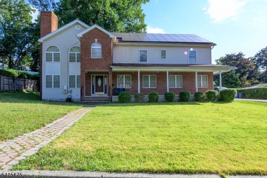 Spacious four bedroom colonial in sought after 7 Oaks area of Orange. Four bedrooms and three full and one half bathroom, including primary suite. Two of the other bedrooms are en suite. Large eat in kitchen, formal dining room. Fireplaces in bedroom and family room. Two car built in garage. Large lot. Nice, quite neighborhood. Located close to South Orange Village and train station, schools, restaurants and stores. Being sold strictly " as is" with tenant. Buyer is responsible for obtaining CO & smoke cert.