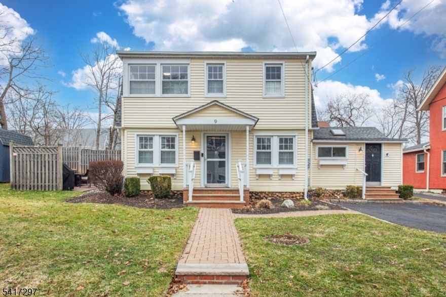 LOCATION, LOCATION, LOCATION! Just steps from Chatham Boros vibrant downtown, the train, shops, restaurants, and schools. This stunning, updated Colonial offers the perfect blend of charm and modern convenience with 2 bedrooms plus a versatile office/den.Step inside to find beautiful hardwood floors throughout the main level and an abundance of natural light. The updated kitchen features cherry cabinetry, Bosch appliances, an apron-front sink, granite countertops, and including a convenient mudroom/pantry area for additional storage. The inviting living room boasts custom built-in cabinetry and provides access to a private side yard patio, perfect for relaxing or entertaining.  Entertaining at its best with a spacious formal dining room.The second level offers two bedrooms and an updated full bath. The spacious primary bedroom is filled with natural light and features plantation shutters, multiple windows, and a charming sitting area with a custom window seat.Enjoy living in prestigious Chatham Boro, with easy access to Midtown Direct trains and major highways including Routes 24, 287, and 78, as well as the Garden State Parkway and NJ Turnpike.A rare opportunity to enjoy in-town living with exceptional convenience this home truly is love at first sight!