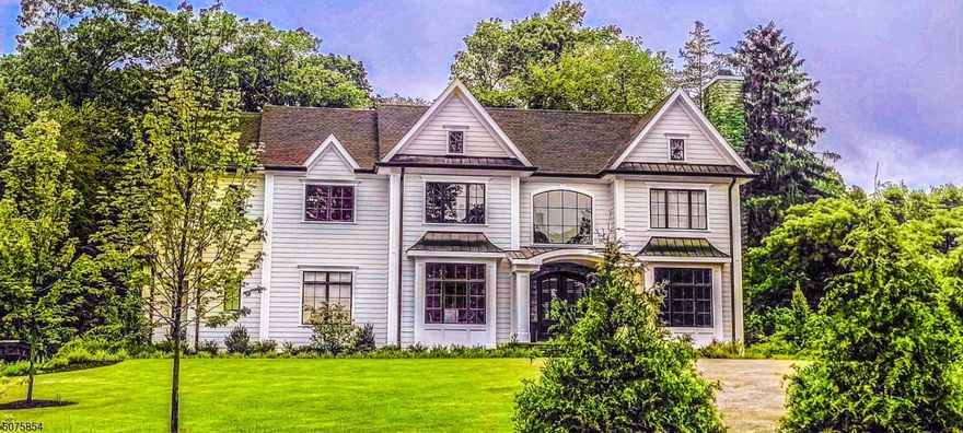 Looking for a lot & location that you don't have to compromise your custom home design or exterior plans? Here it is! Gorgeous and stately home on 125 x 357 lot (Over an acre) located on quite street with Brooklake Country Club views. 5,100 sq ft with additional 1,900 in the finished basement for a total of 7,000 sq ft. This home features Large gourmet kitchen and family rooms, two stair cases, 1st floor ensuite, 5 bedrooms w/ 5 full baths on 2nd floor, 3 car garage and much more. Large, finished basement with rec room, exercise room and more! Established   high end, Florham Park builder with all high quality materials. Work with a builder and designer with years of experience to build your dream home that you customize!